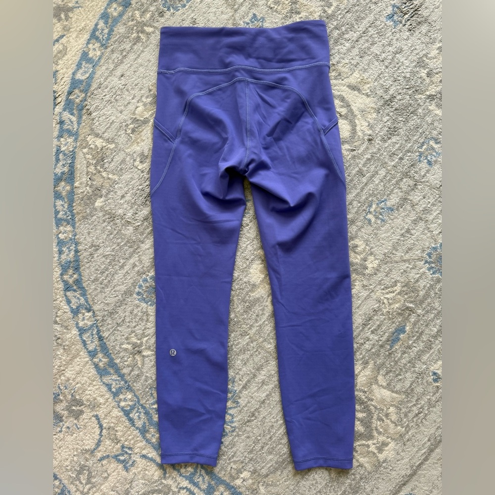 Lululemon Invigorate High-Rise Tight 25" Charged Indigo - Picture 4 of 10